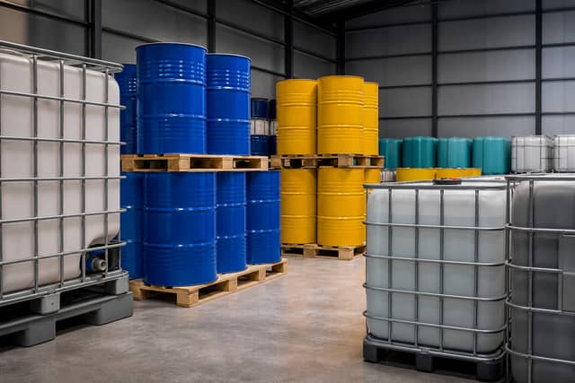 Chemicals cargo handled by ExpressWay Logistic